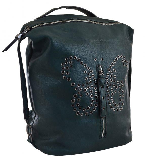 Рюкзак молодіжний YES Weekend 556962 34х27 см Зелений (72655)