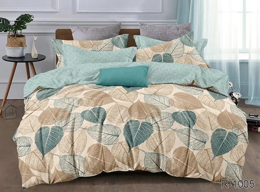 Комплект постільної білизни TAGtekstil двуспальний наволочки 70x70 см (R1005д)