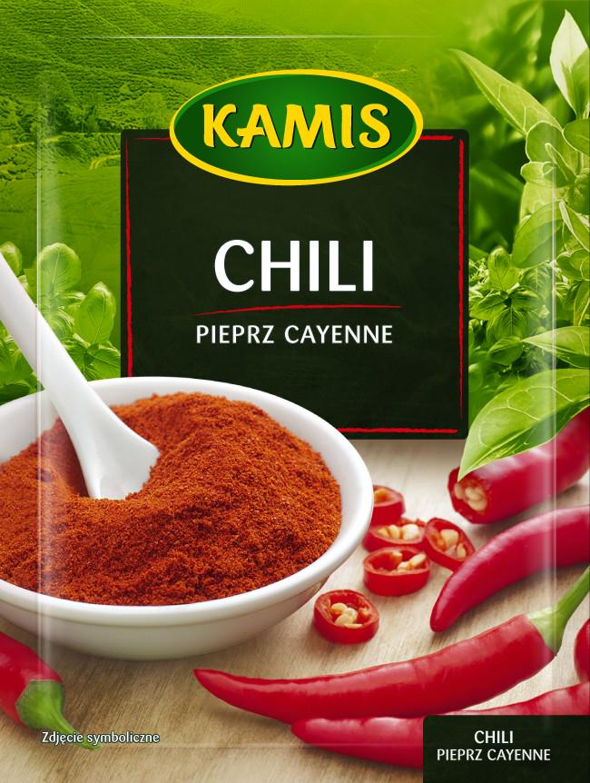 Перець кайенський Kamis Чилі гострий 15 г (5900084002035)
