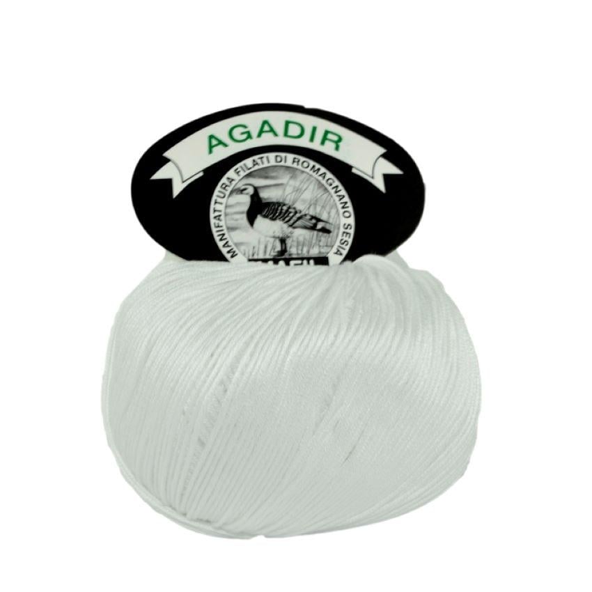 Пряжа Mafil Agadir 38 Белый (7029)
