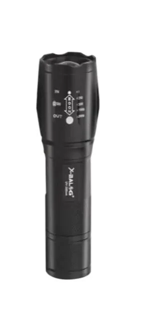 Фонарь Police BL 1831-3/ 9557 Red light два режима красный и белый Black (BL 1831-3/ 9557)