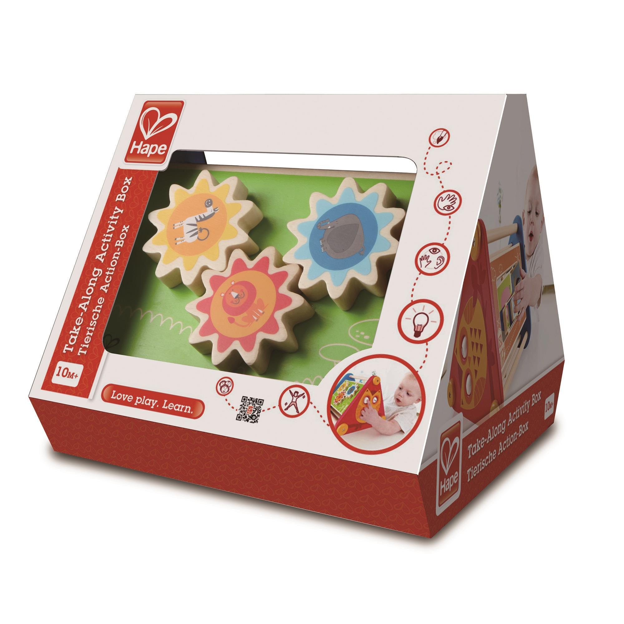 Бізібокс дерев'яний Hape 5в1 (E0434)