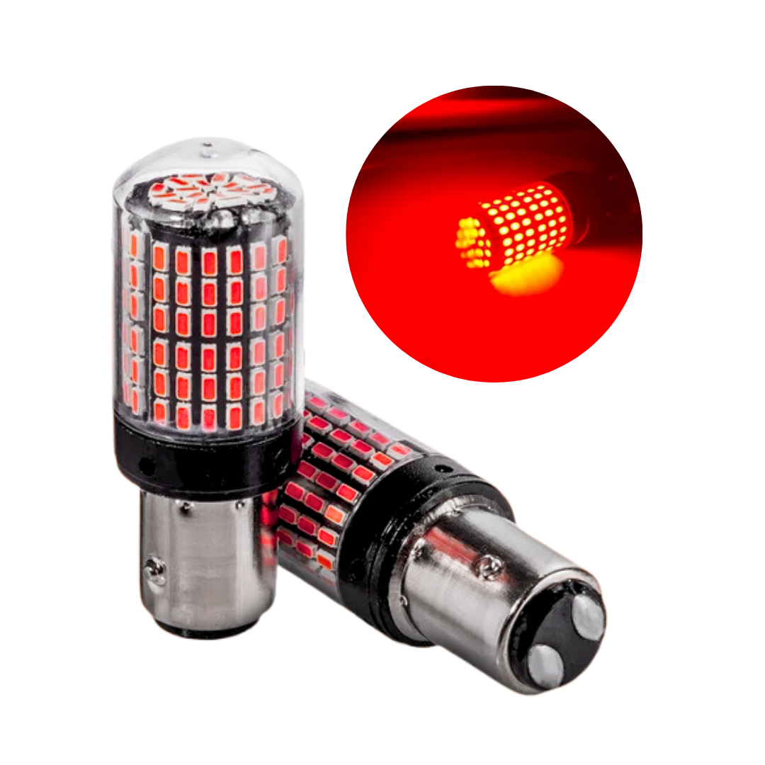 Лампочки автомобильные Canbus P21/5W BAY15D с обманкой стоп-сигнал/габарит Красный (29510425) - фото 7 Лампочки автомобильные Canbus P21/5W BAY15D с обманкой стоп-сигнал/габарит Красный (29510425) - фото 7