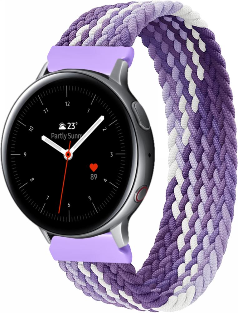 Ремінець Solo Loop Multi для Galaxy Watch Active 2 40/44 мм (135 мм) Violet (25172-2F)