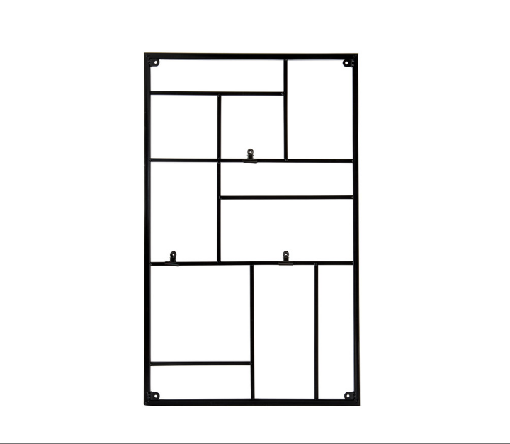 Органайзер настенный для задач металический 90x55x3 см Черный (87090unk) - фото 4