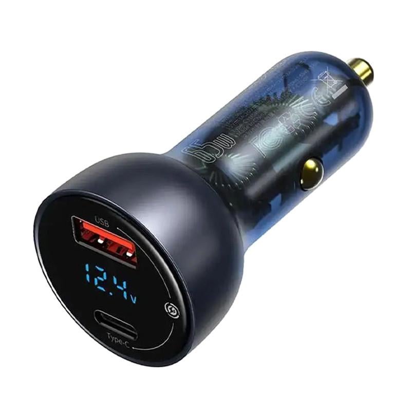 Автомобильное зарядное устройство BASEUS Particular PPS 65W USB/Type-C CCKX-C Серый (00000057172_1)