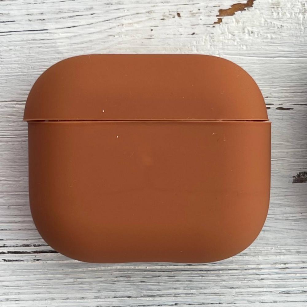 Силиконовый чехол для наушников AirPods 3 Light Brown