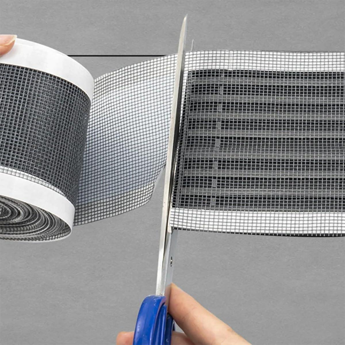 Сітка-фільтр для зливу у ванній/душі/раковині самоклейна рулон 5 м. Сріблястий - фото 3 Сітка-фільтр для зливу у ванній/душі/раковині самоклейна рулон 5 м. Сріблястий - фото 3