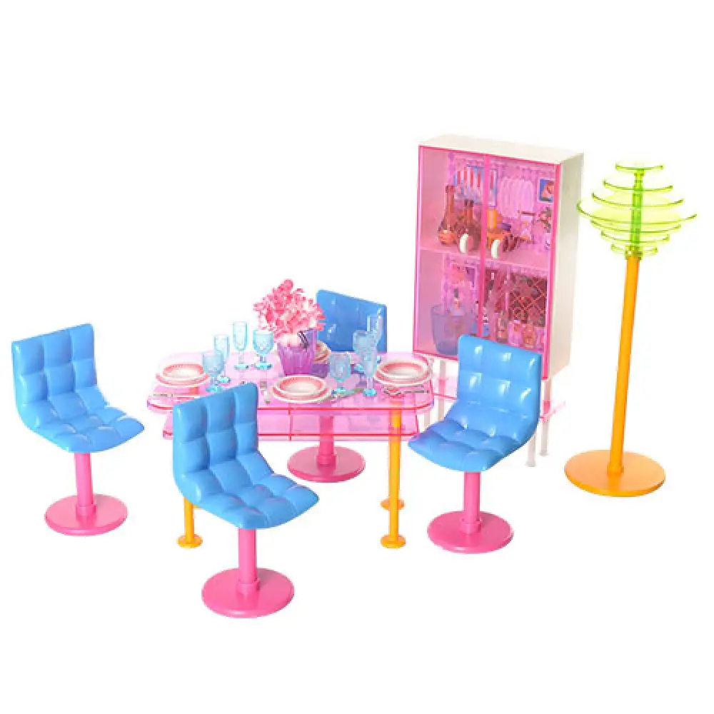 Стол и стул для барби и кукол подобных размеров