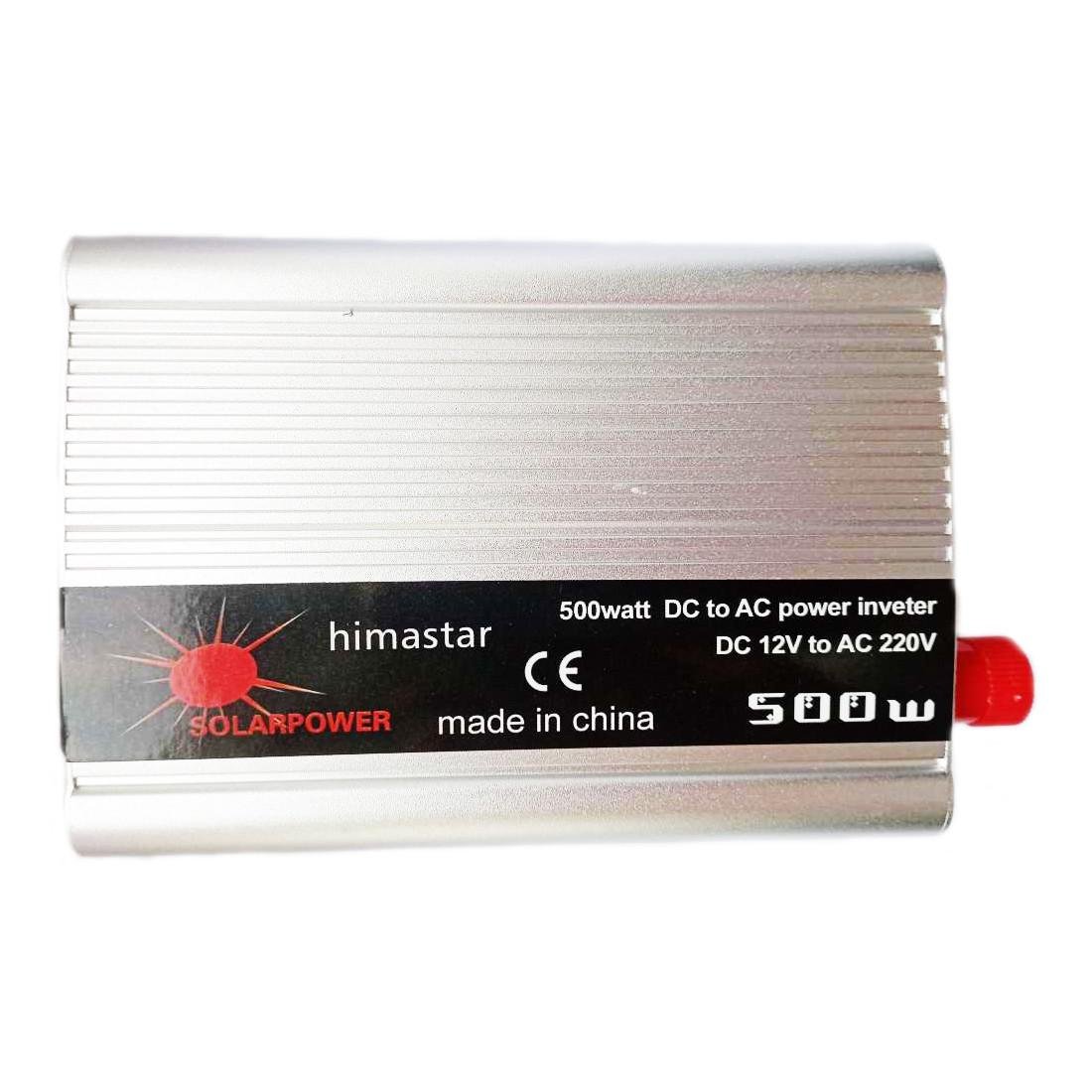 Інвертор для дому Himastar Solar Power 500W 015 з 12V на 220V 1 розетка/1 USB