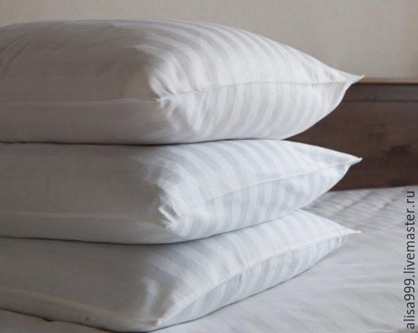 Комплект постільної білизни сатин страйп євро + (30433252) - фото 2