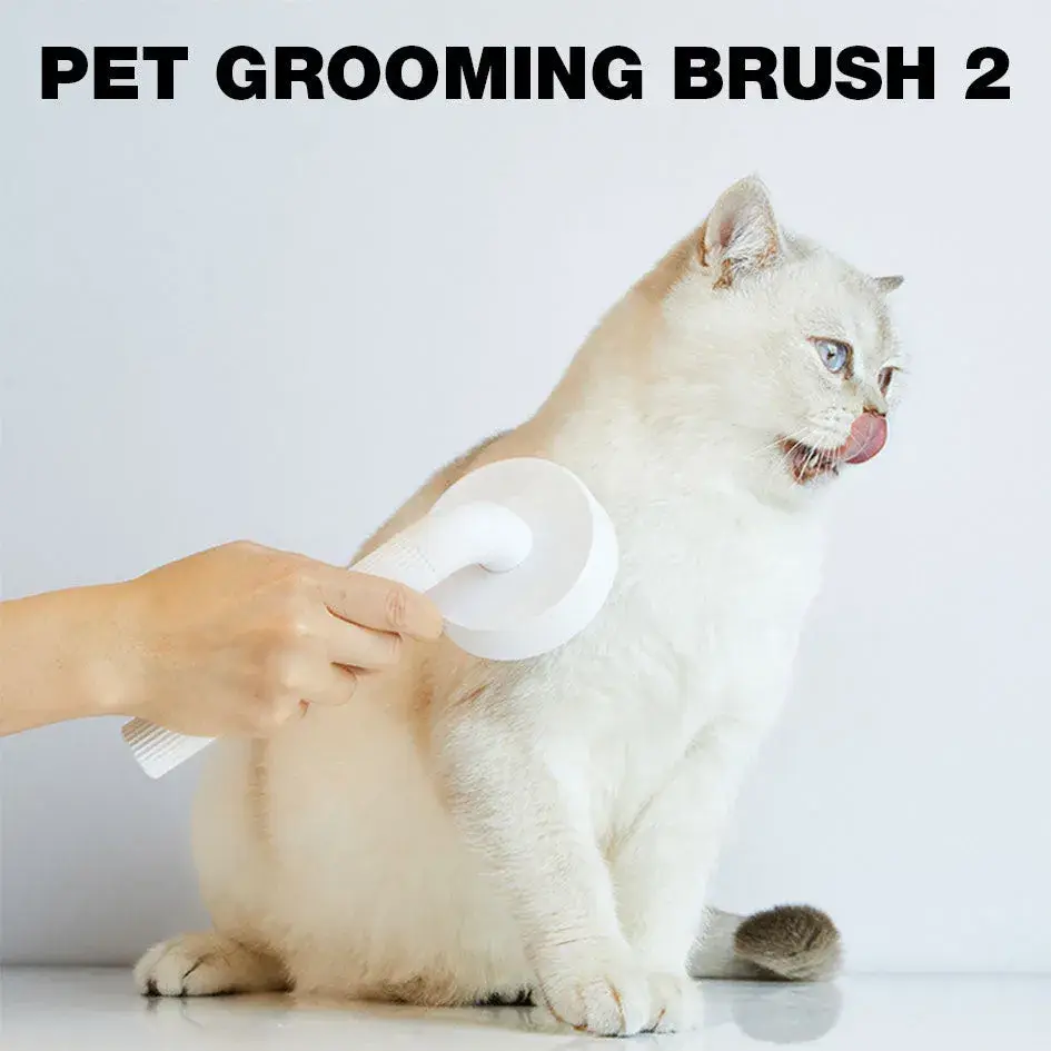 Пуходерка-слікер PETKIT Pet Grooming Brush 2 White - фото 5