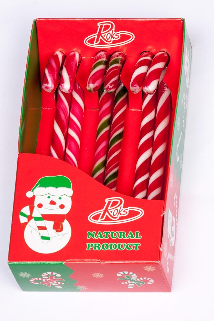 Леденцы ROKS Посох 28 г 6 шт. 168 г (806Н)