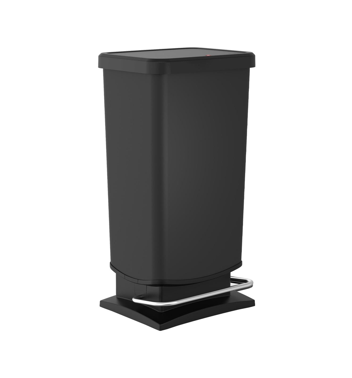 Мусорное ведро Rotho Paso 40 л Black (17541)