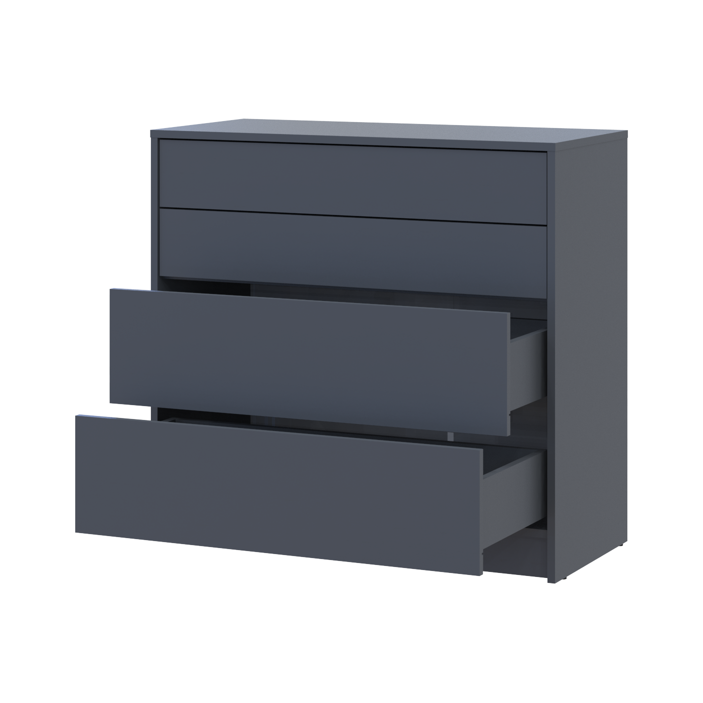 Комод Doros Дейл 4Ш 90х41х85 см Графит (41516236) - фото 2 Комод Doros Дейл 4Ш 90х41х85 см Графит (41516236) - фото 2