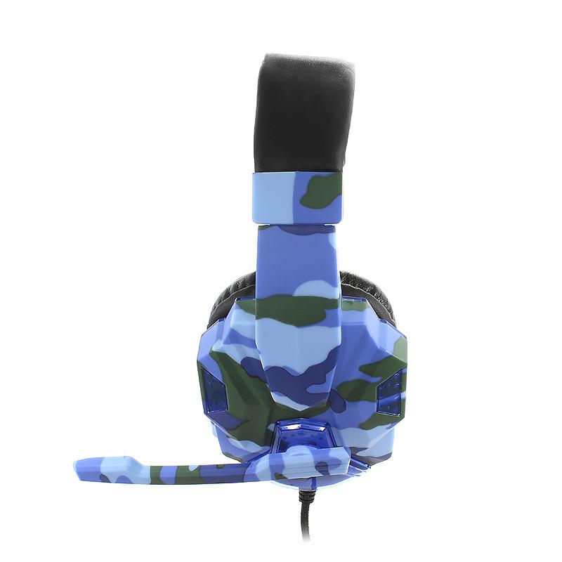 Проводная гарнитура SOYTO SY830MV Camouflage Blue - фото 2