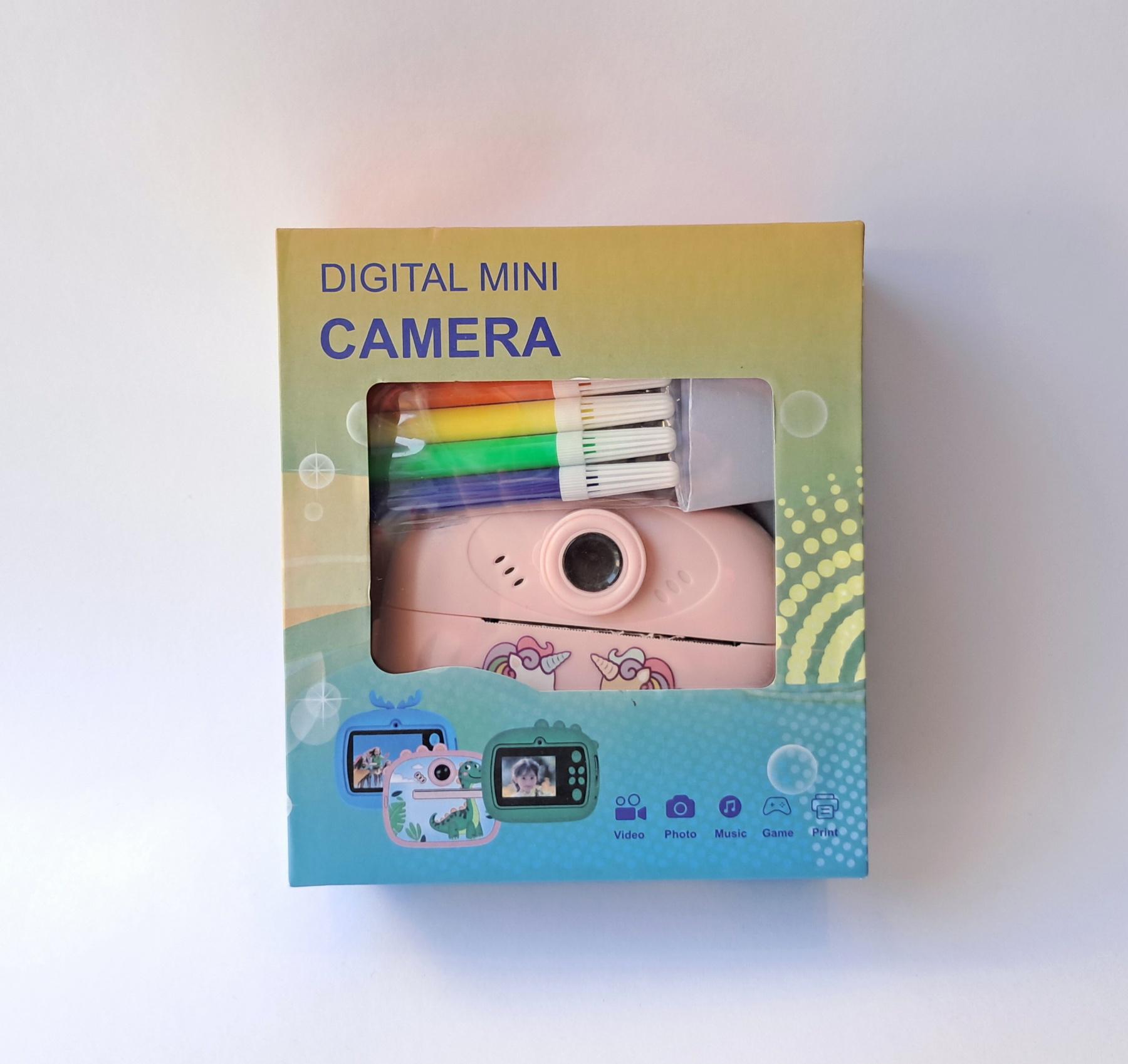 Фотоапарт дитячий з миттєвим друком єдиноріжки Рожевий (FD-121) - фото 18 Фотоапарт дитячий з миттєвим друком єдиноріжки Рожевий (FD-121) - фото 18