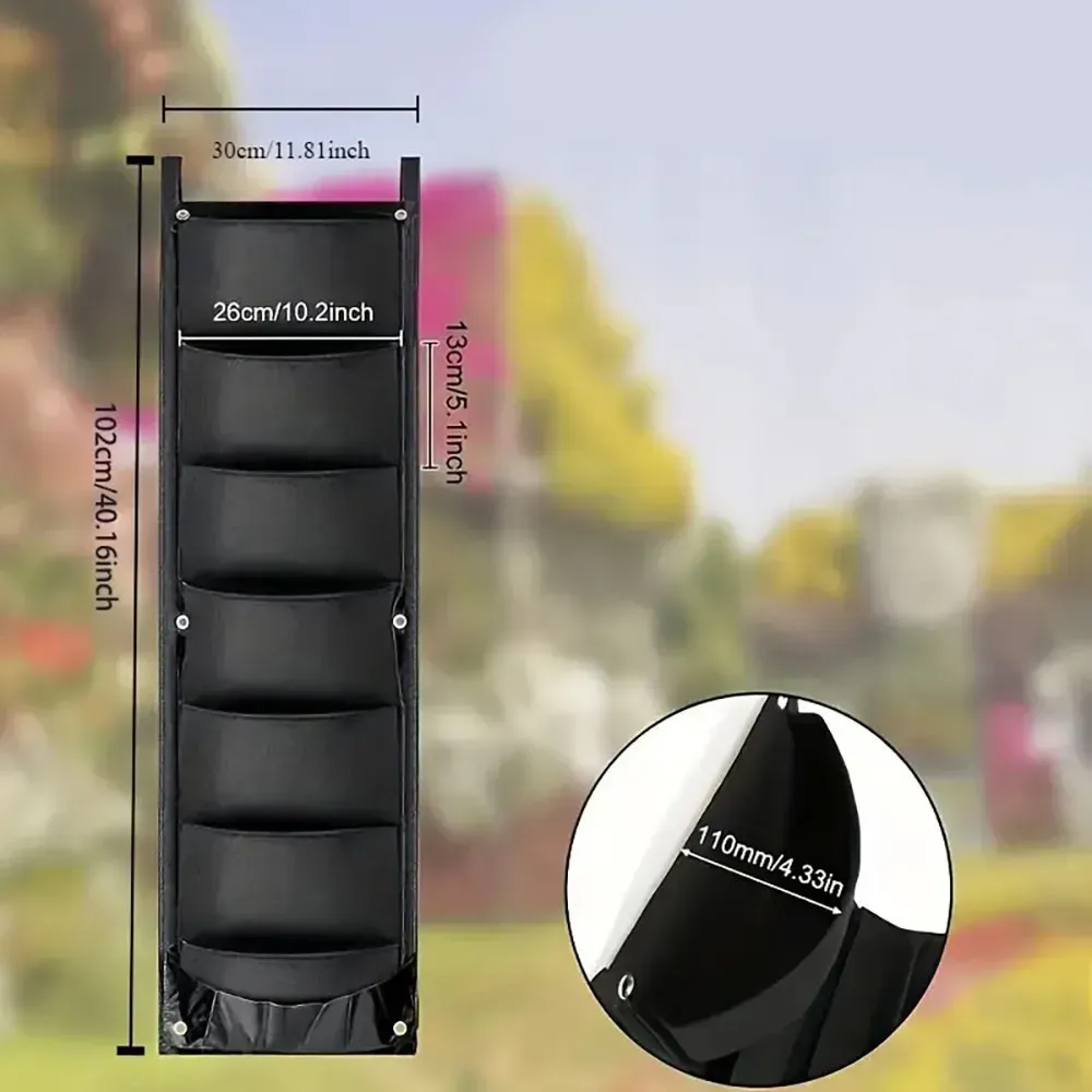 Мешок подвесной для растений на 7 карманов (30658672) - фото 8