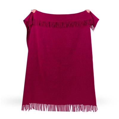 Плед букле 140х200 см Фуксия - фото 3