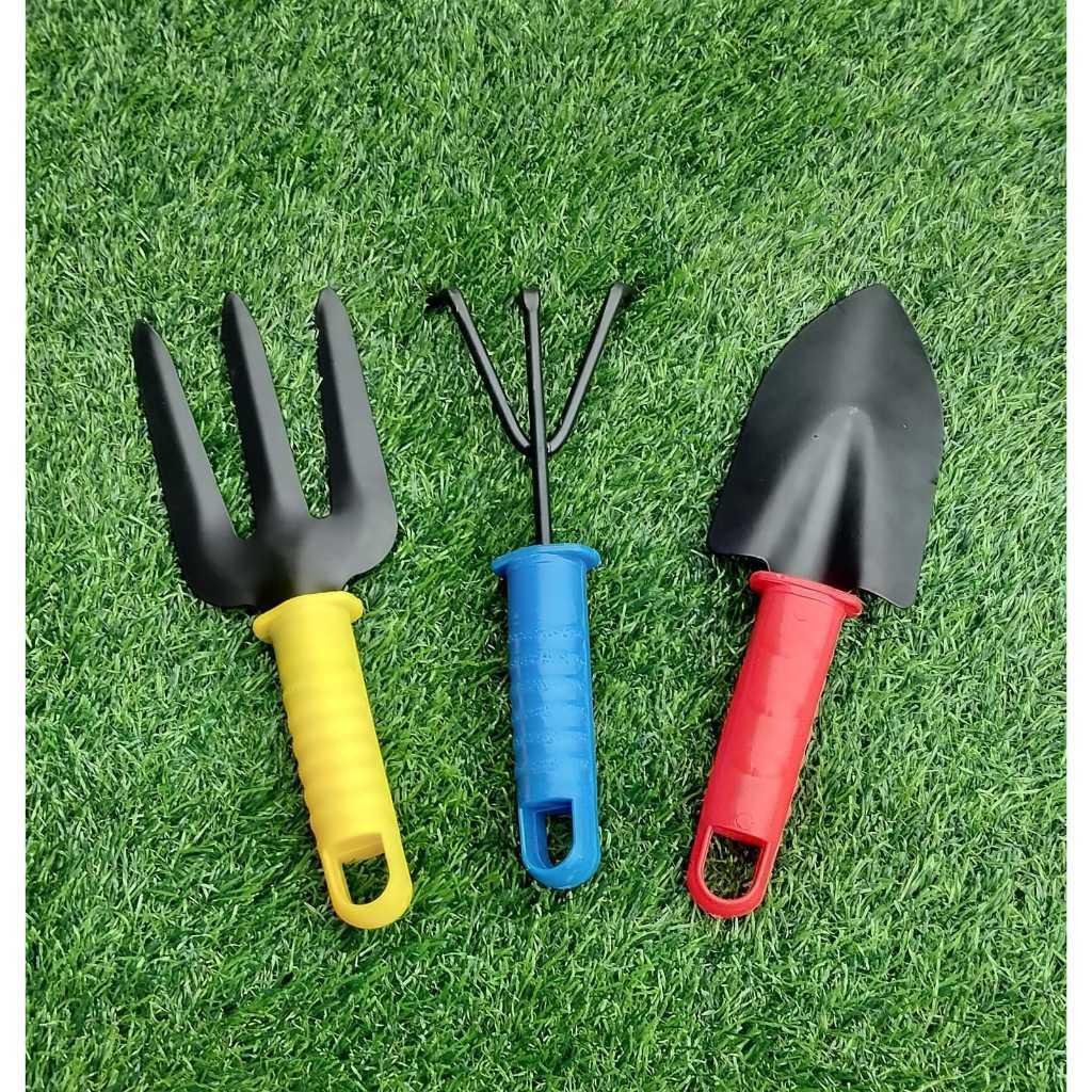 Набор ручных садовых инструментов Garden Tools лопатка/разрыхлитель/вилка 3 пр. Разноцветный (25803258) - фото 7 Набор ручных садовых инструментов Garden Tools лопатка/разрыхлитель/вилка 3 пр. Разноцветный (25803258) - фото 7