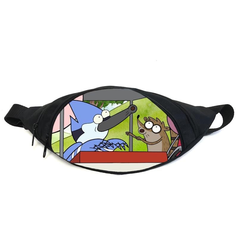 Поясная сумка-бананка Regular Show RS-07 Черный (2181713101) Поясная сумка-бананка Regular Show RS-07 Черный (2181713101)