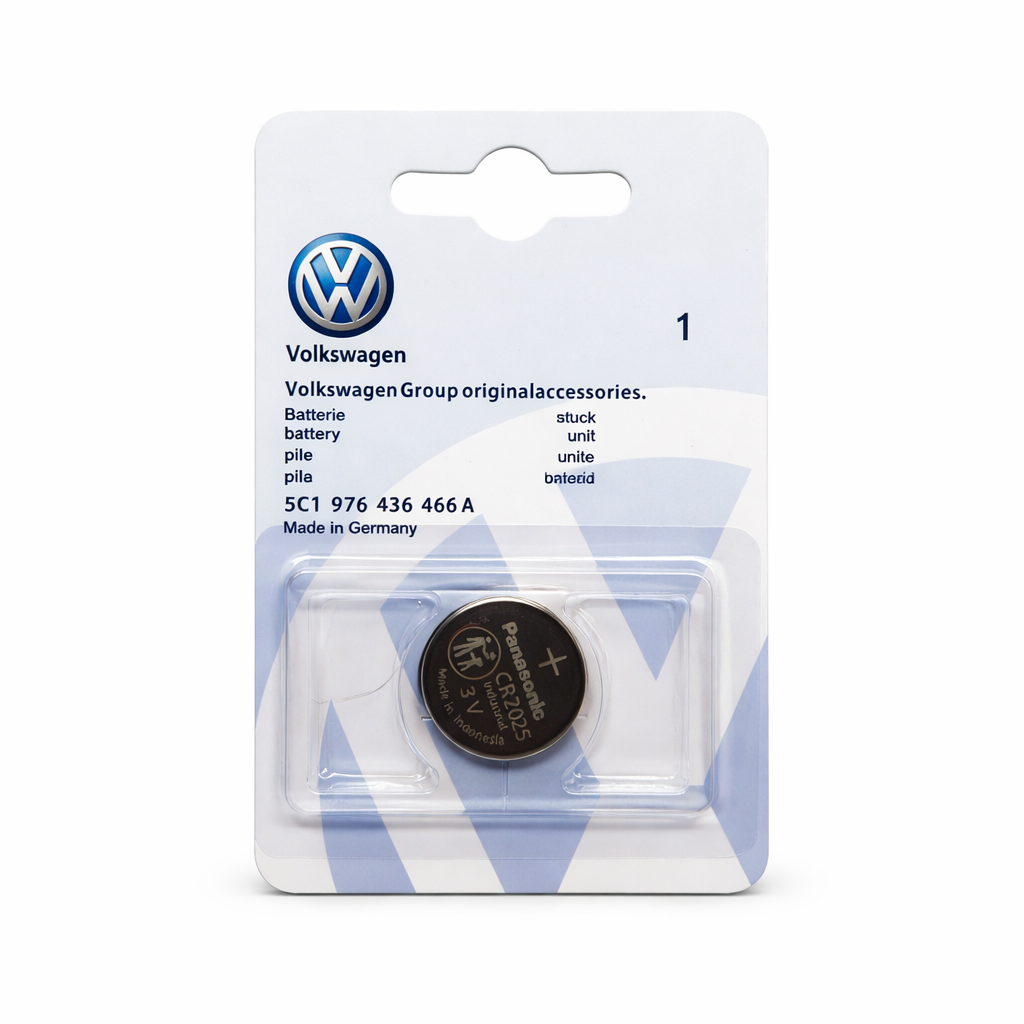 Батарейка литиевая CR2025 3V для автомобильного ключа Volkswagen