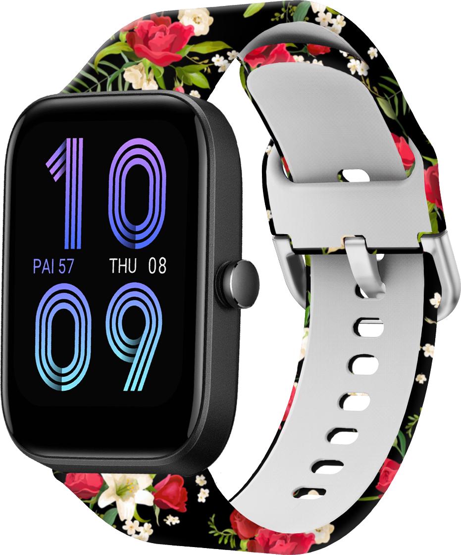 Ремешок Colorful для Amazfit Bip 3/Pro Rose/Black (28500)