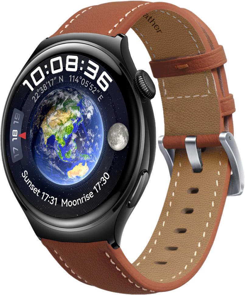 Ремінець шкіряний Folsa для Huawei Watch 4/4 Pro Brown (38601-30) Ремінець шкіряний Folsa для Huawei Watch 4/4 Pro Brown (38601-30)