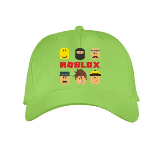 Кепка детская Roblox icons Салатовый (14248233-45-186380)