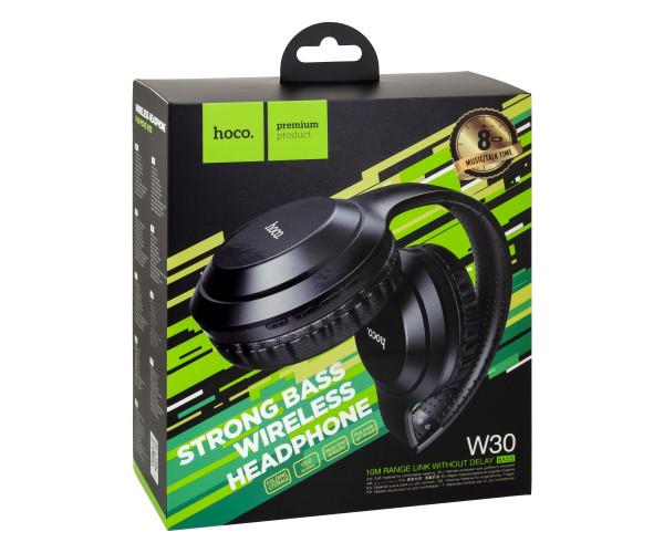 Гарнитура Bluetooth стерео Hoco W30 Black - фото 2