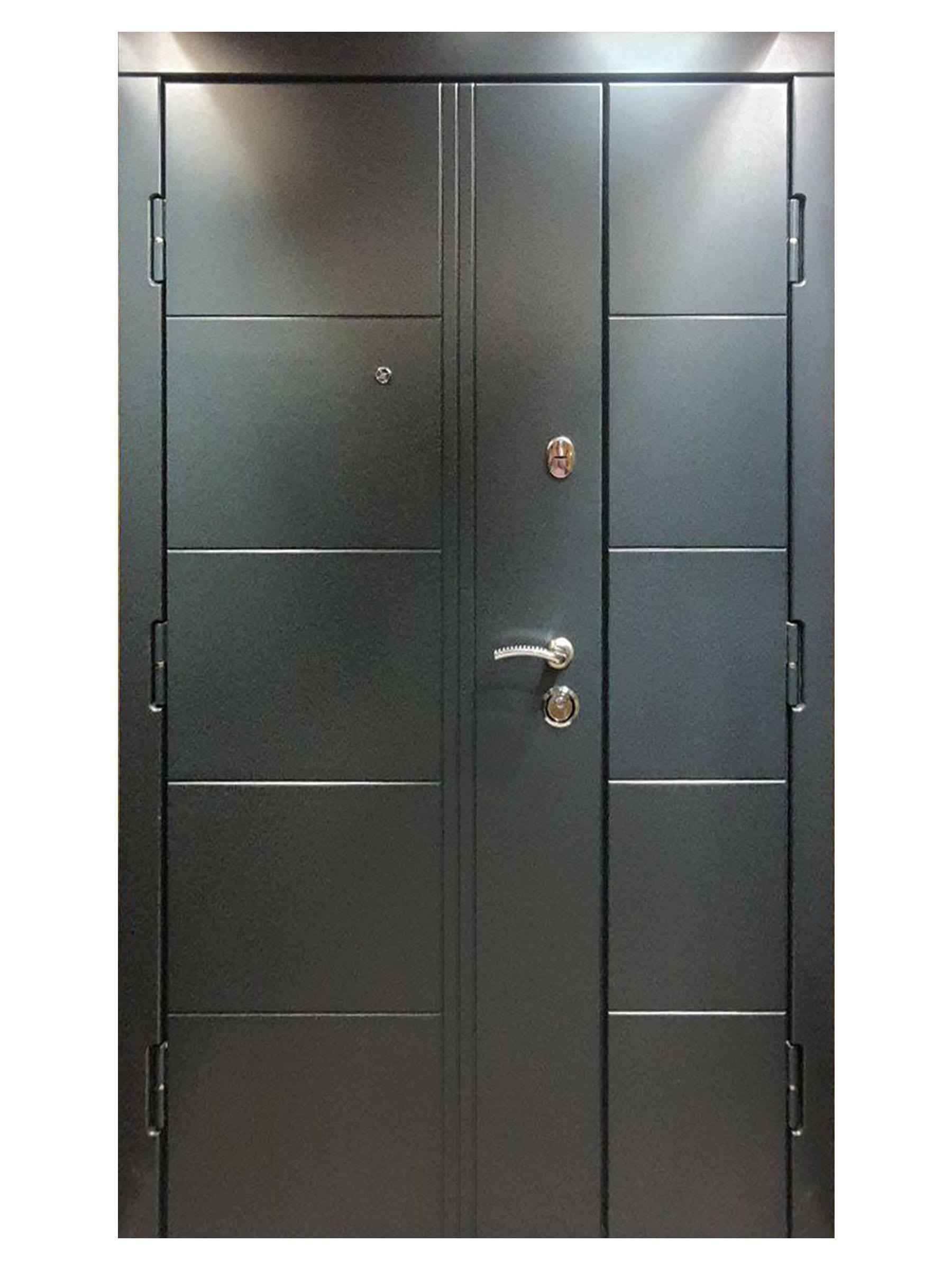 Двері вхідні Максимум NC47 Vin 2040х1250 мм Антрацит сірий (5230623)