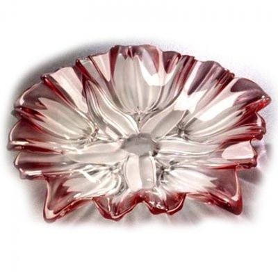 Блюдо Walther Glass Sylvia Satin Rose d 235 мм (1792924369)