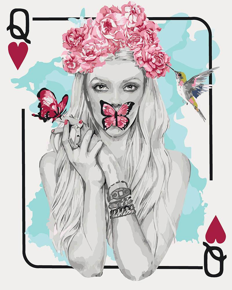 Картина по номерам Идейка Женская игра 40x50 см (skl-КНО4500)