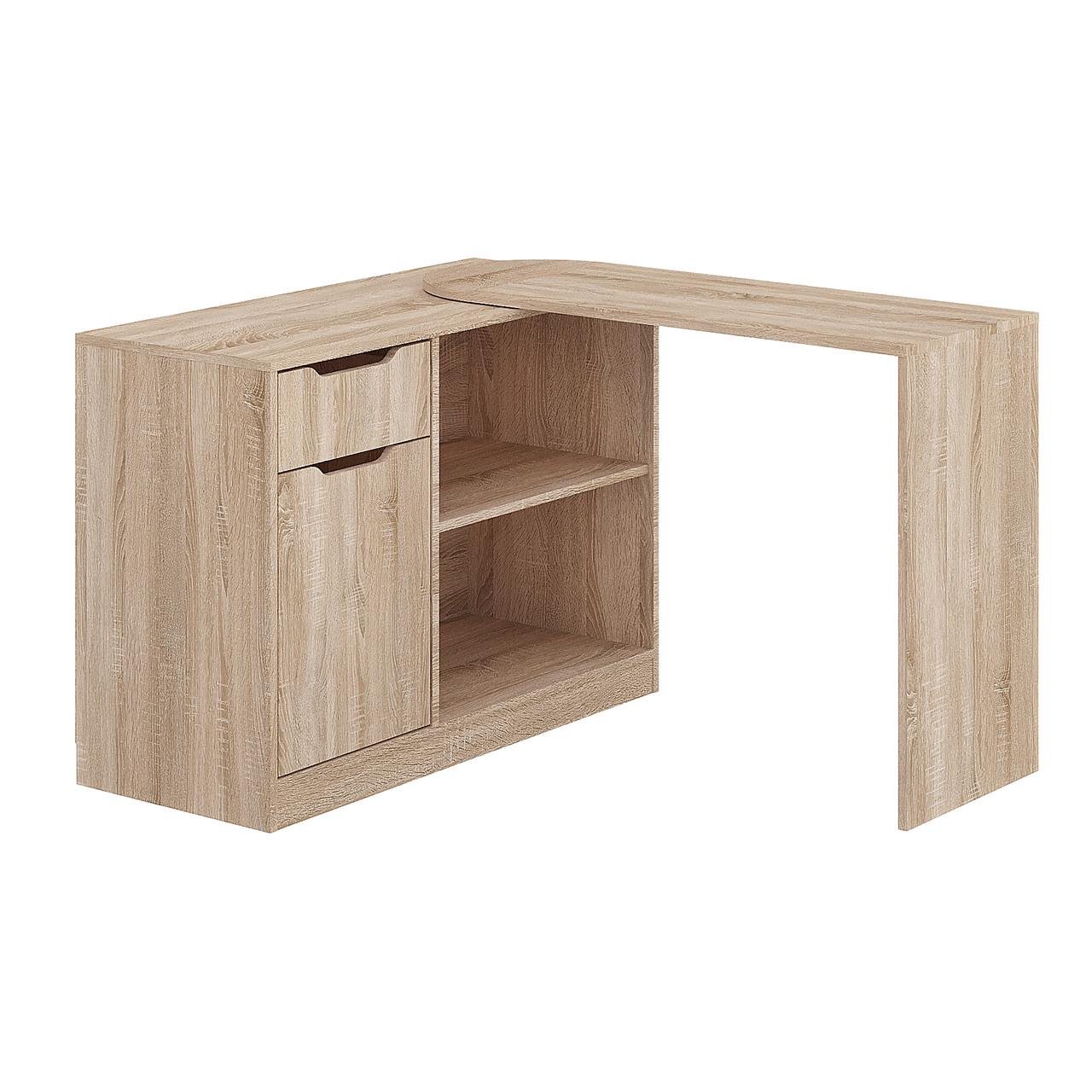 Стіл комод Компаніт 2 з поворотним механізмом 106х41,2х73,9 см Дуб сонома (24878645) - фото 2 Стіл комод Компаніт 2 з поворотним механізмом 106х41,2х73,9 см Дуб сонома (24878645) - фото 2