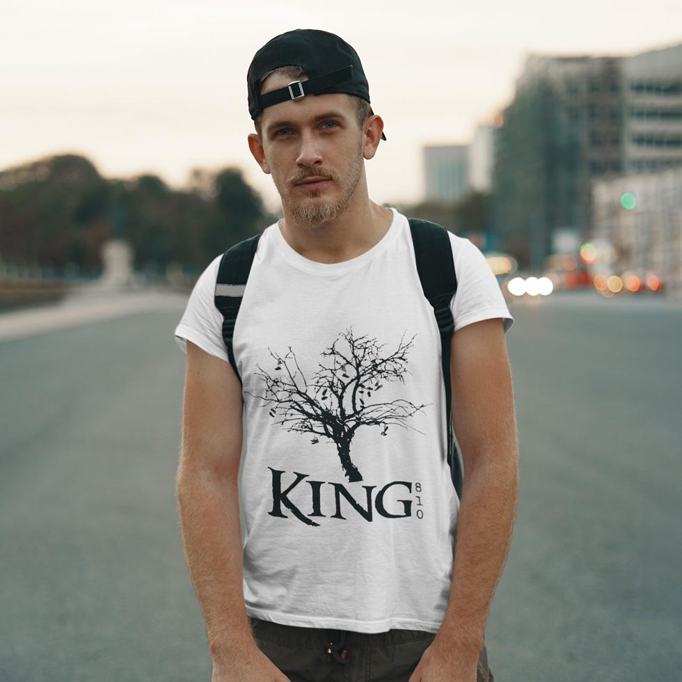 Футболка унісекс King 810 Poem 2014 XL Білий (0000012294)