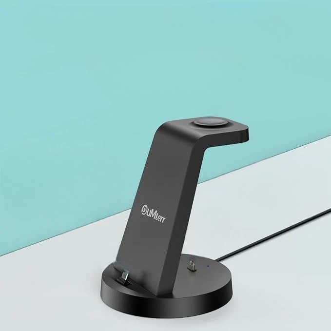 Станція швидкого заряджання безповідна DuMterr 3в1 USB 18W (11058)