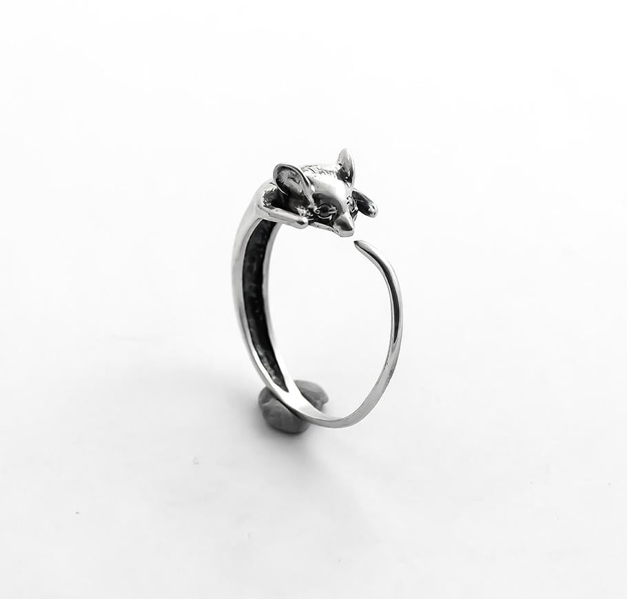 Кільце Maxi Silver 8330 SE Мишка (8833080)