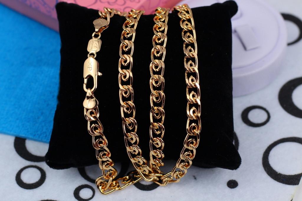 Цепь Xuping Jewelry Лав 60 см 7 мм Золотистый (953306666)