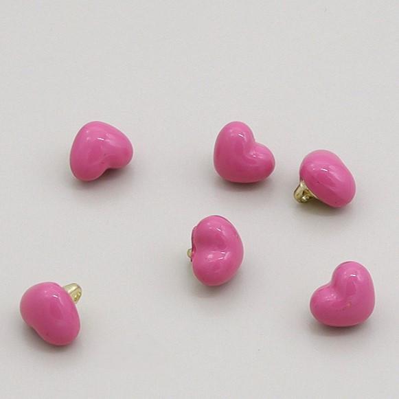 Пуговица Heart full LuxFabric на ножке металл 10х8 мм 1 шт. Розовый (ПВ1008с10) Пуговица Heart full LuxFabric на ножке металл 10х8 мм 1 шт. Розовый (ПВ1008с10)