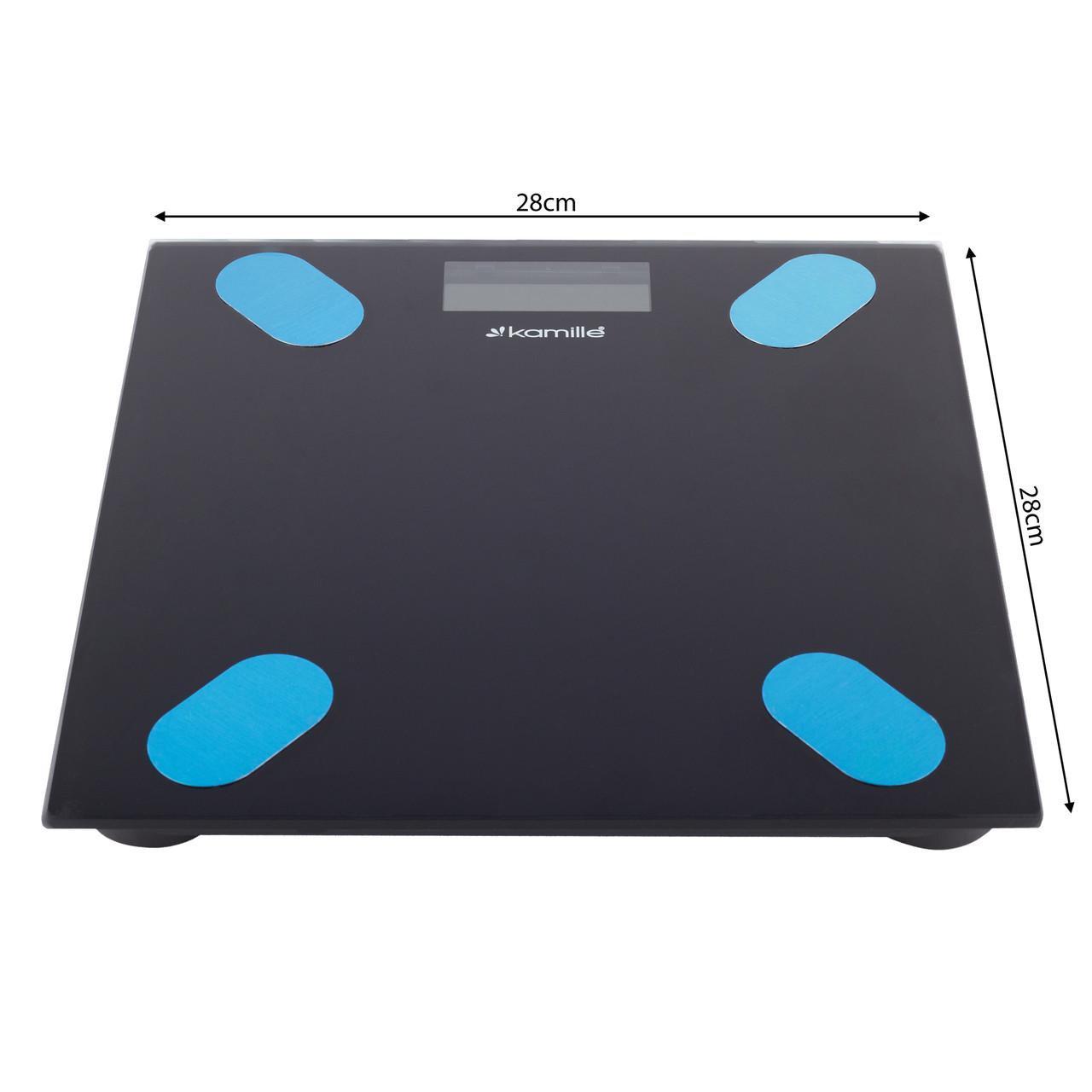 Ваги підлогові Kamille Smart електронні 28 см KM-7111 - фото 8 Ваги підлогові Kamille Smart електронні 28 см KM-7111 - фото 8