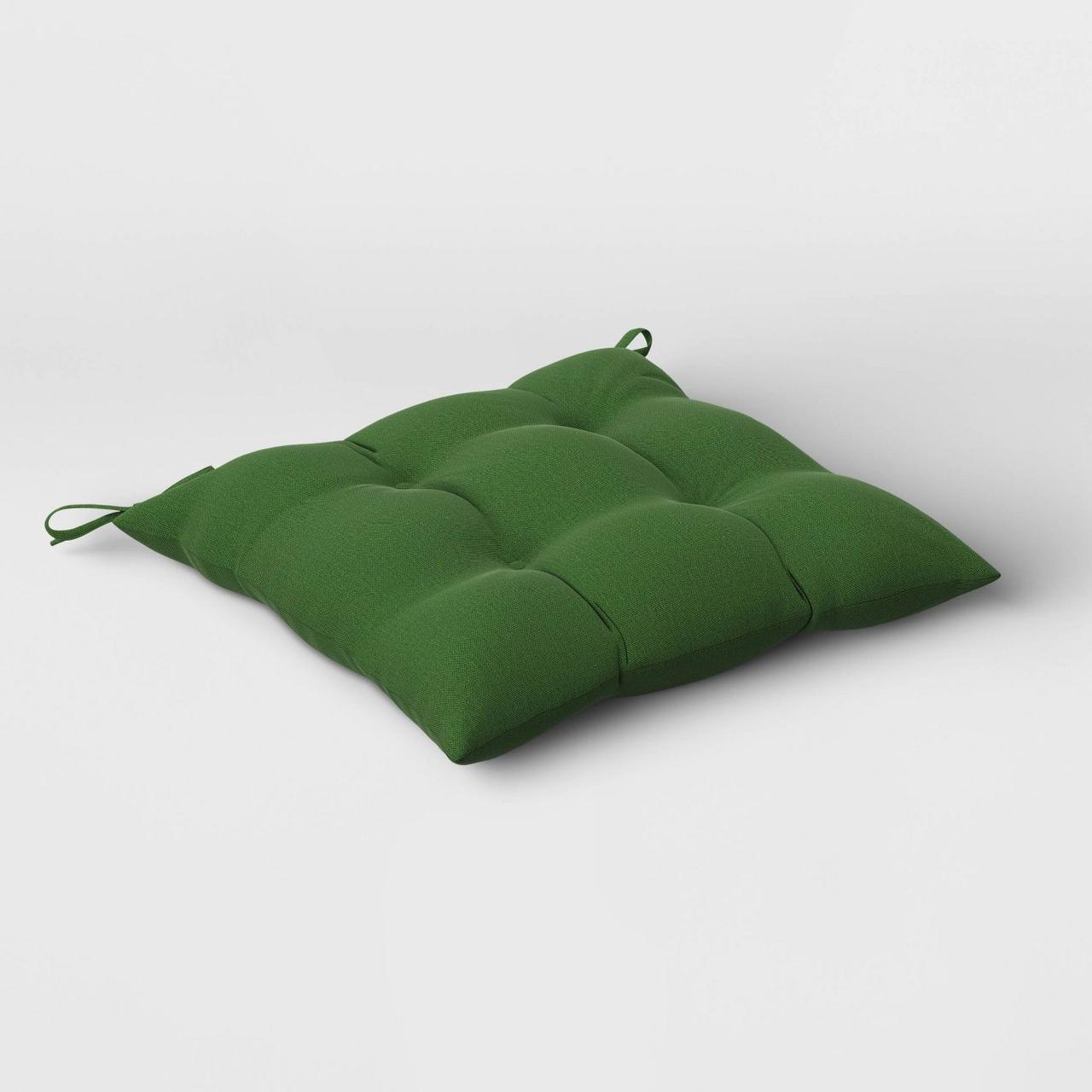 Подушка на стул/скамейку BIG YETI 35x5x35 см квадратная ткань дралон Зеленый (1495900941) - фото 3 Подушка на стул/скамейку BIG YETI 35x5x35 см квадратная ткань дралон Зеленый (1495900941) - фото 3