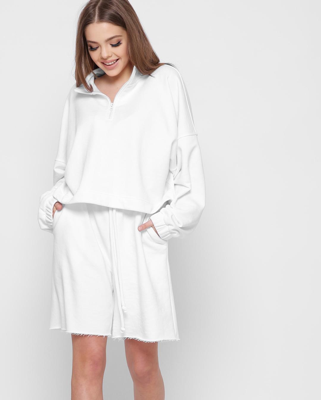 Свитшот Carica SV-7595-3 S Белый (2000002388005) - фото 2 Свитшот Carica SV-7595-3 S Белый (2000002388005) - фото 2