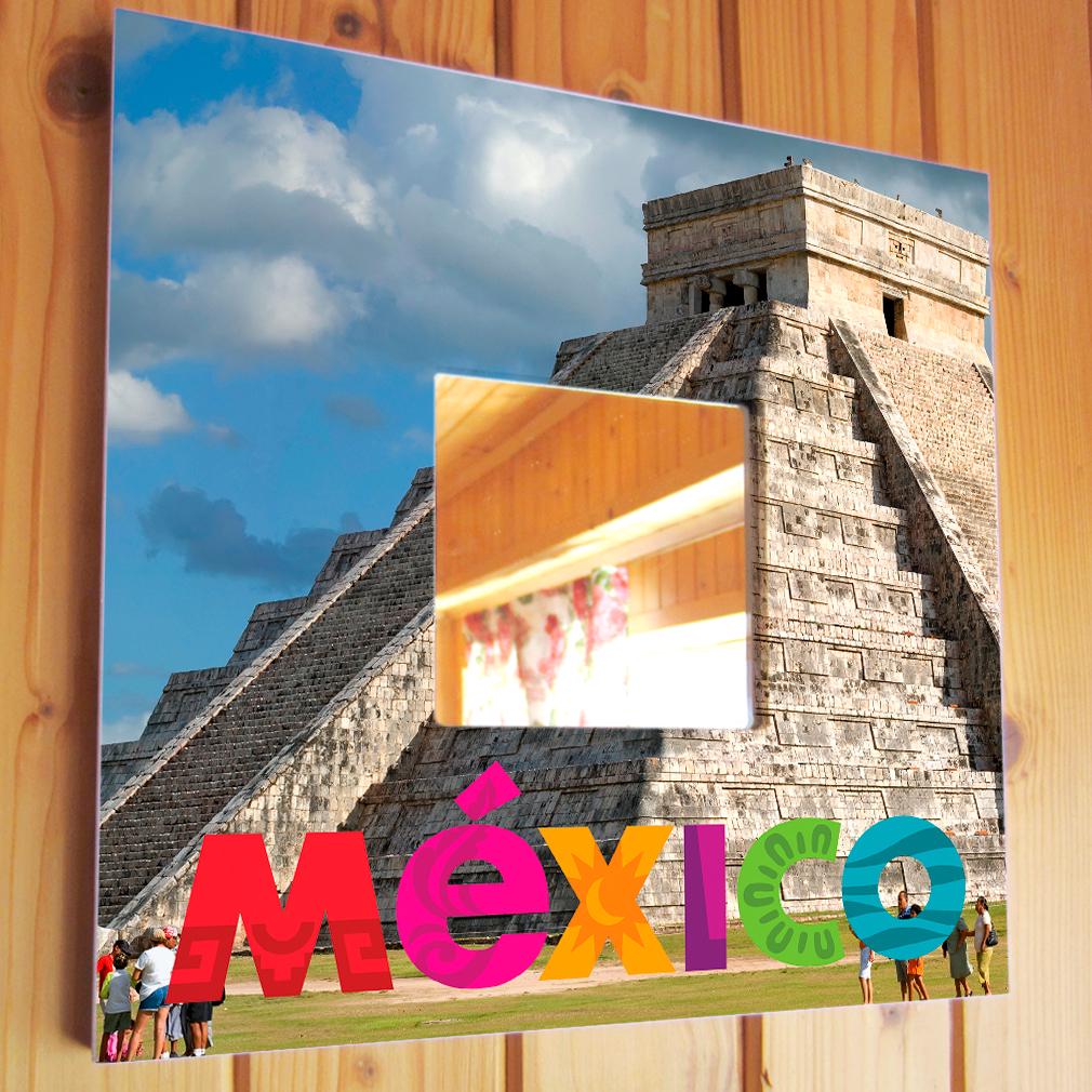 Зеркало декоративное Мексика 260х260 мм (M03722)