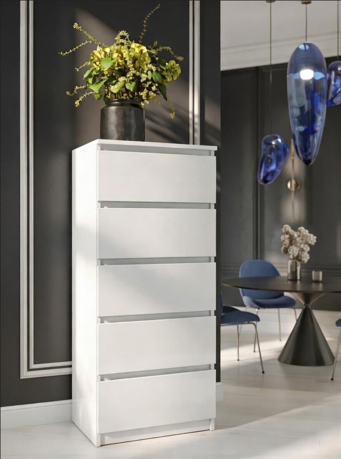 Комод для одежды Брайт Мастер Форм 500х376х1170 мм Белый (20163)