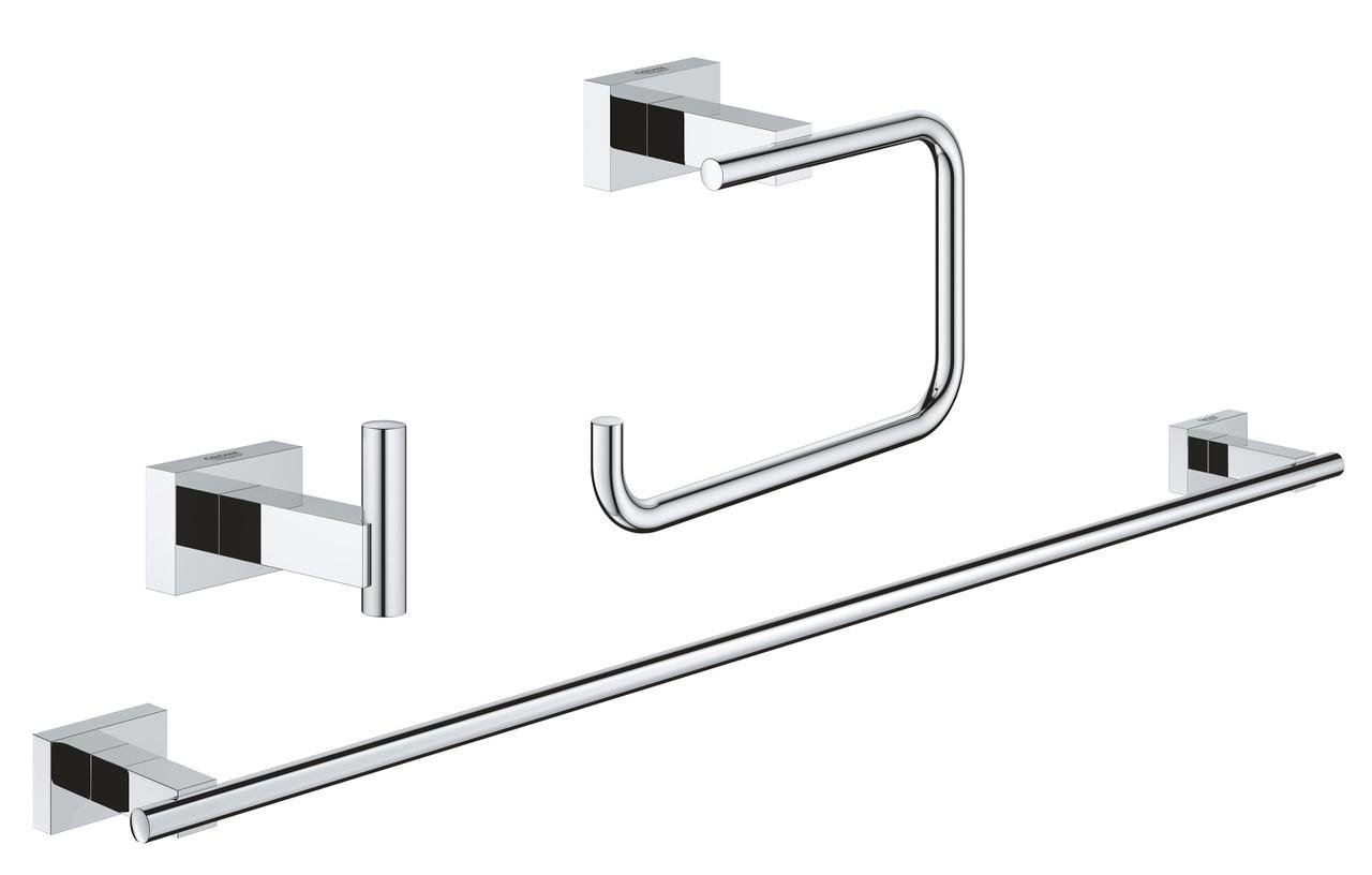 Набір аксесуарів 3 в 1 Grohe Essentials Cube (40777001)