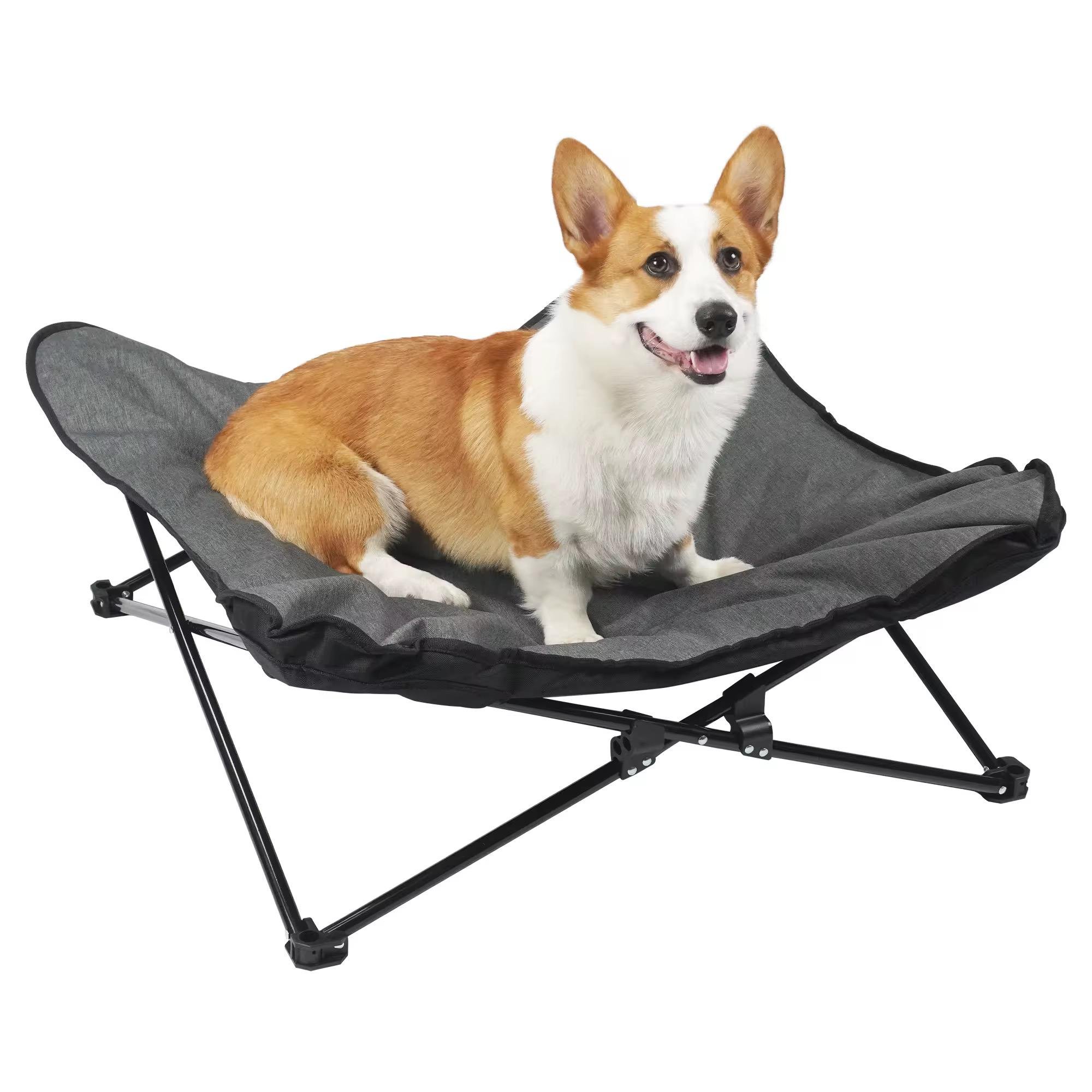 Лежанка для собак на ножках 90х90 см до 40 кг (2231)