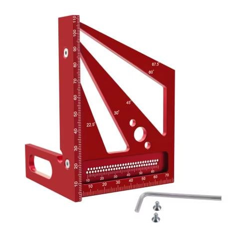 Угольник алюминиевый 22,5-90° 70х110 мм Красный (1005007537604302) Угольник алюминиевый 22,5-90° 70х110 мм Красный (1005007537604302)