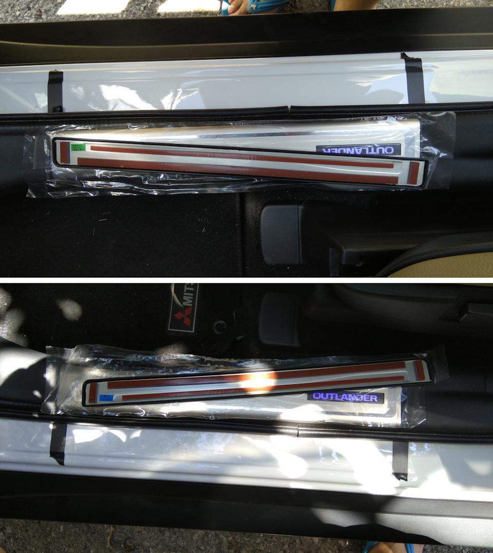 Накладки на пороги LED MZ335052/MZ335052EX Mitsubishi Outlander 3 6 шт. (27504001) - фото 7