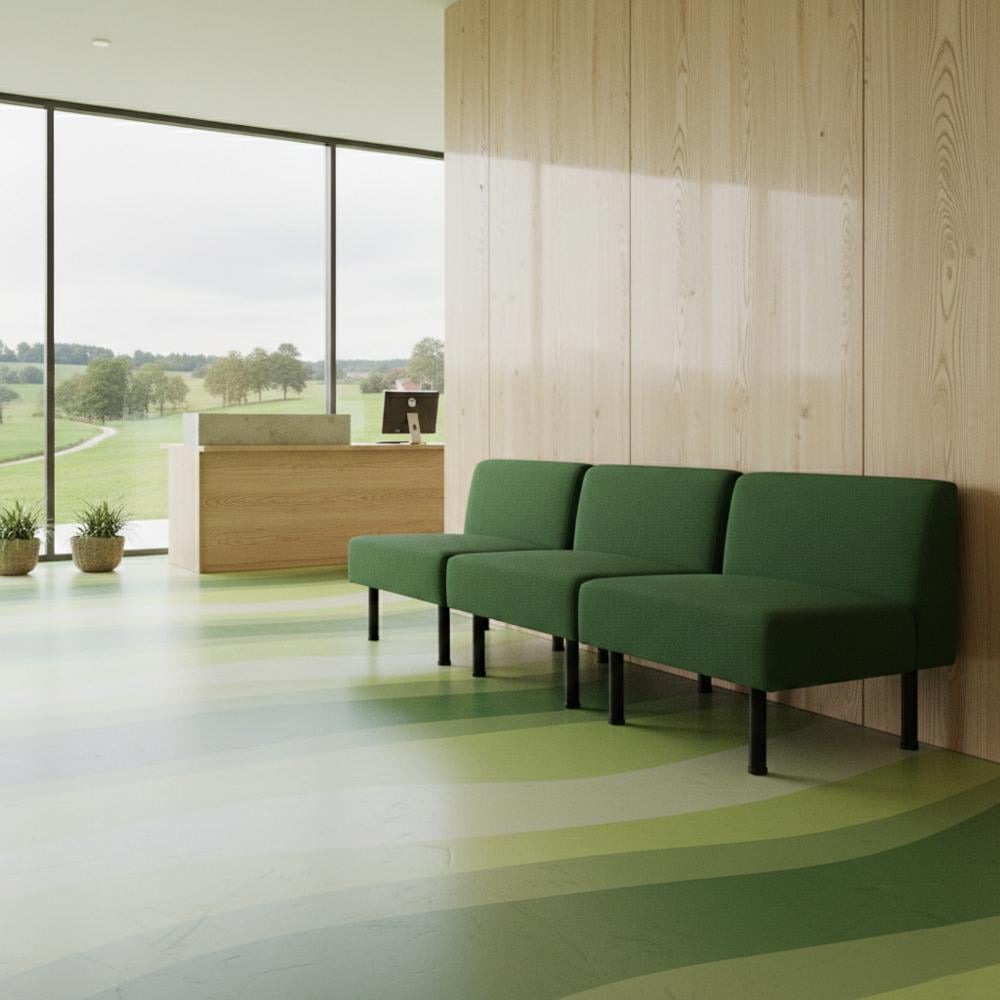 Диван Tetris Soft два модуля 240х80х79 см Green (rich_sofa_00748)