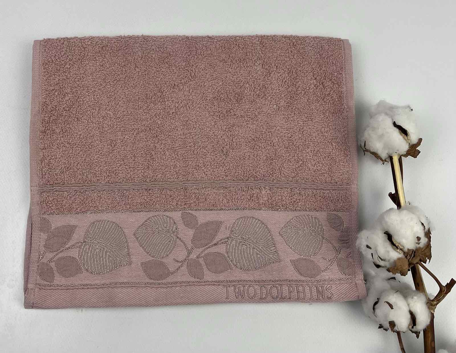 Полотенце Two Dolphins Vip Cotton Penza A150 30х50 см Розовый (CN31033)